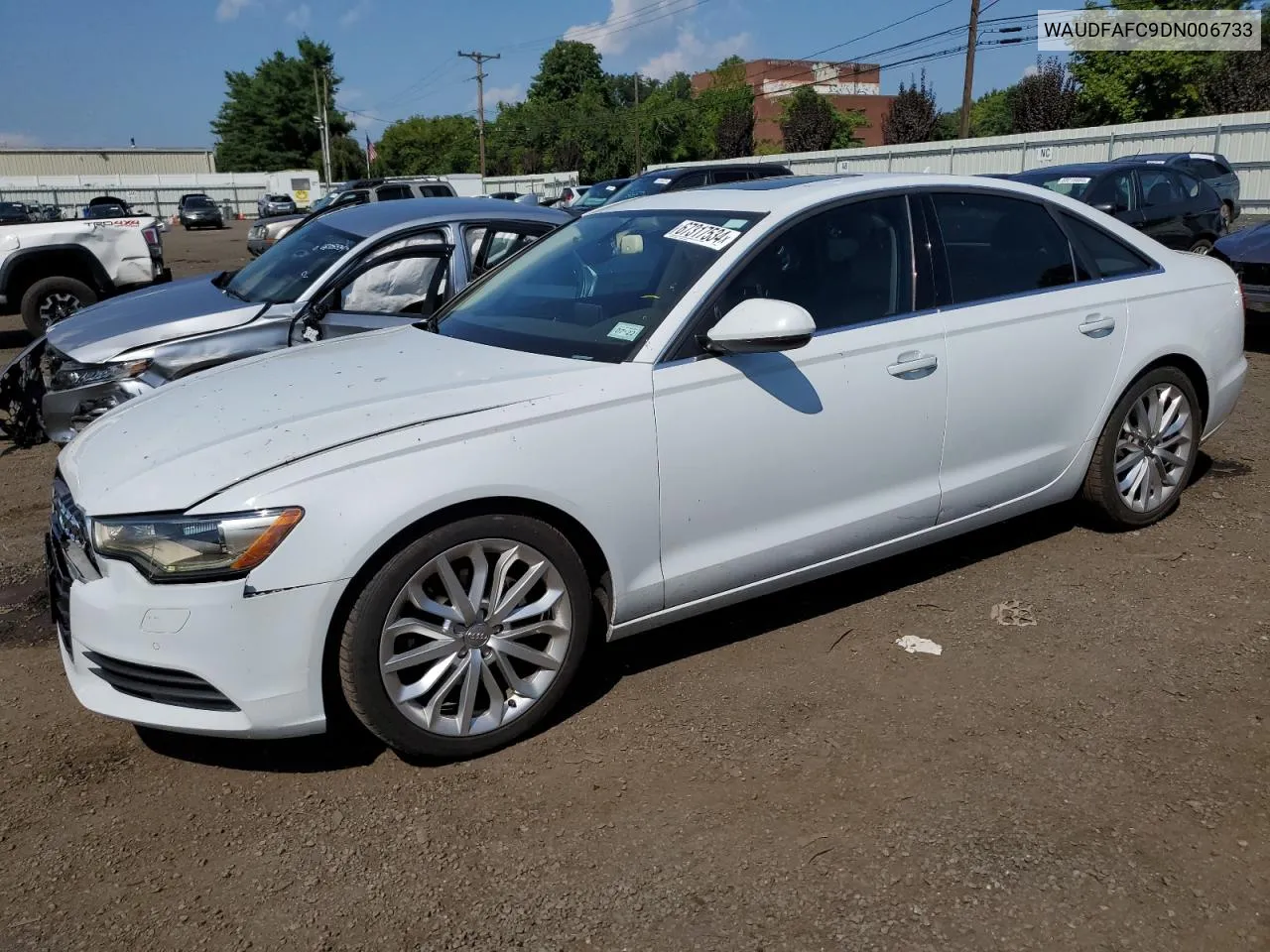 2013 Audi A6 Premium Plus VIN: WAUDFAFC9DN006733 Lot: 67317534