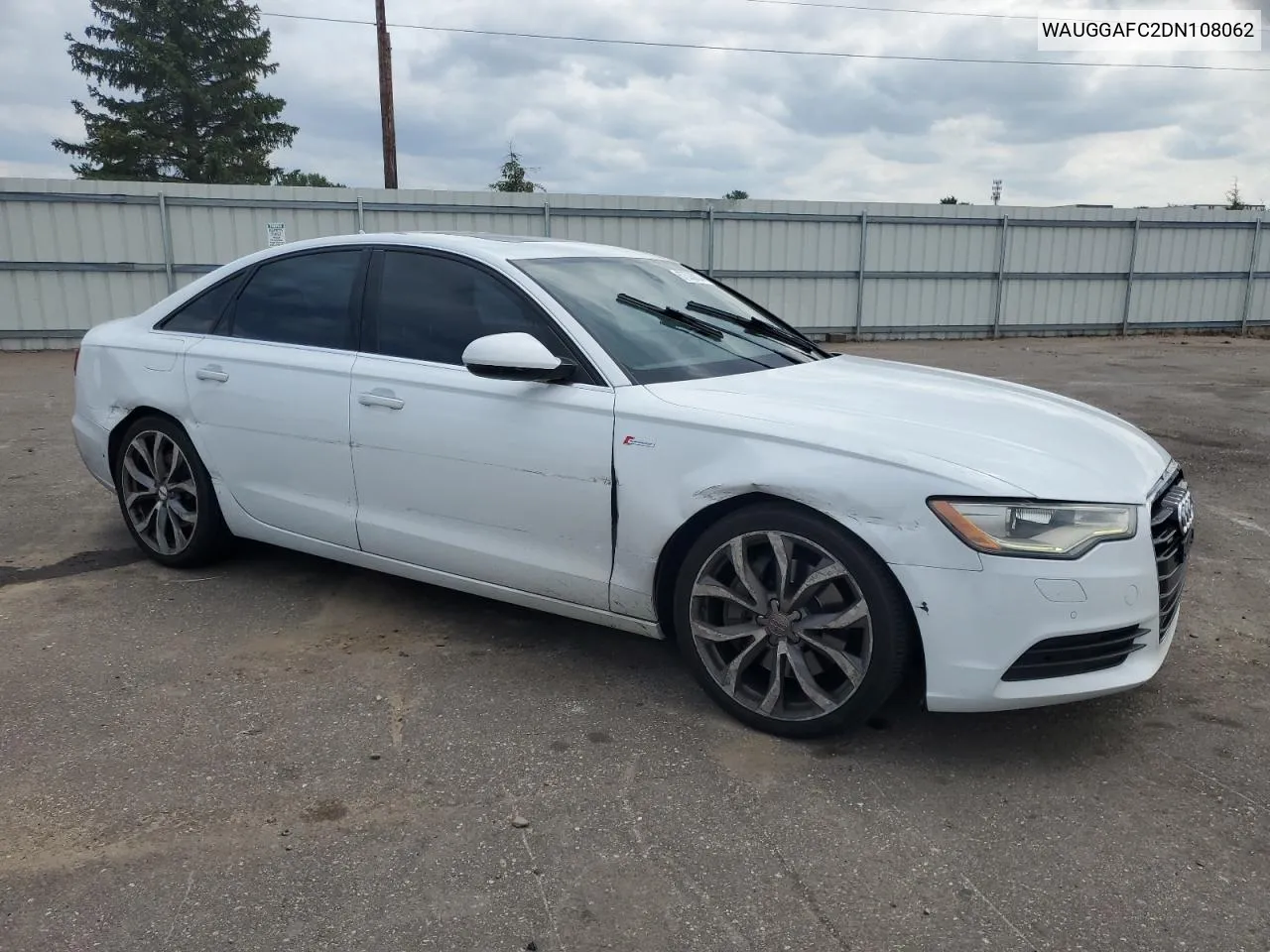 2013 Audi A6 Premium Plus VIN: WAUGGAFC2DN108062 Lot: 67536824