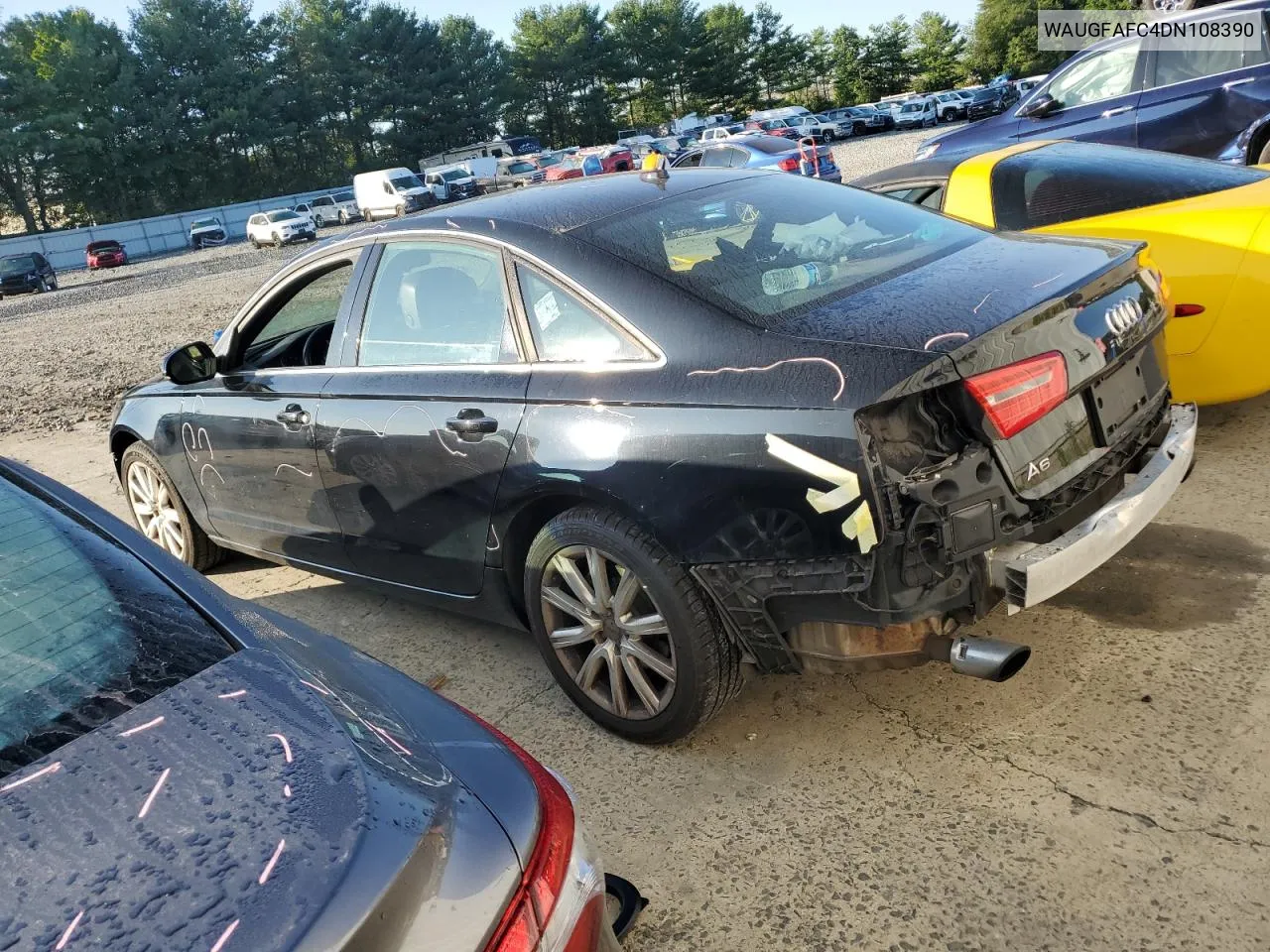 WAUGFAFC4DN108390 2013 Audi A6 Premium Plus