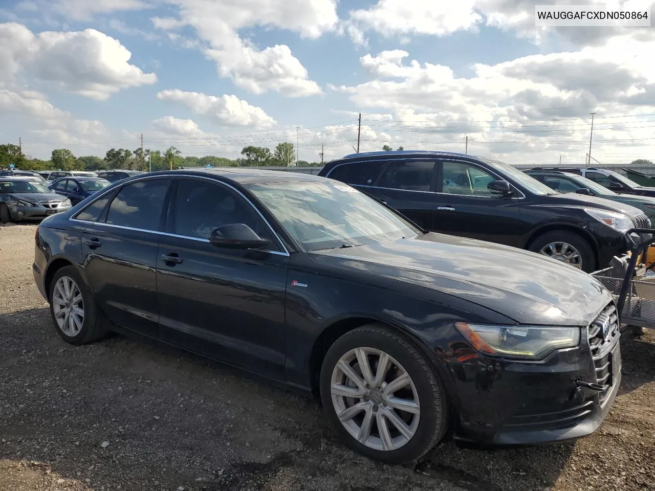 2013 Audi A6 Premium Plus VIN: WAUGGAFCXDN050864 Lot: 68215764