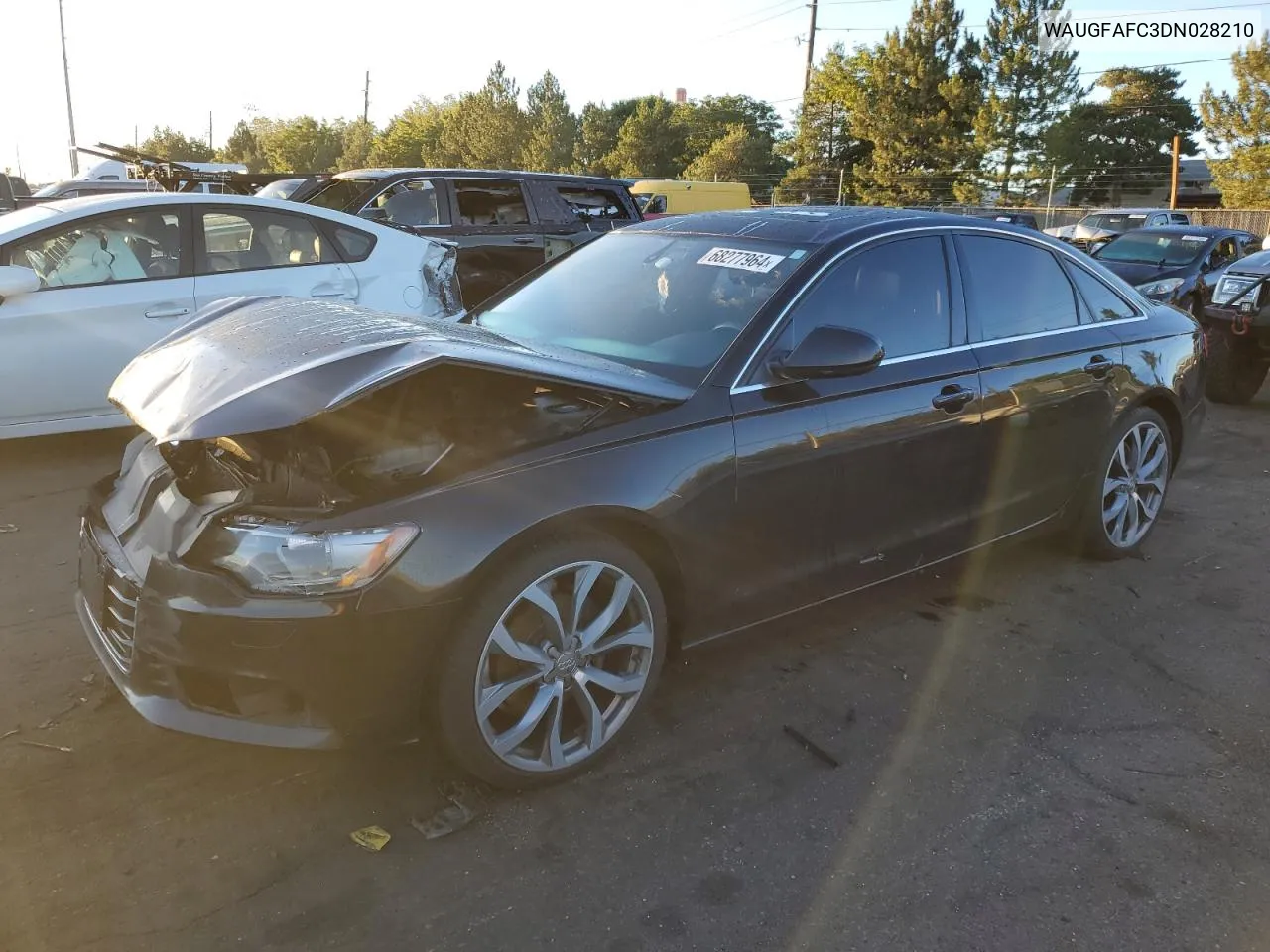 2013 Audi A6 Premium Plus VIN: WAUGFAFC3DN028210 Lot: 68277964