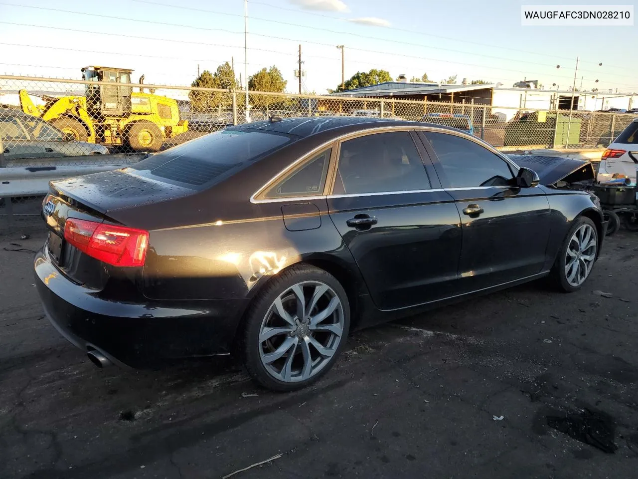 2013 Audi A6 Premium Plus VIN: WAUGFAFC3DN028210 Lot: 68277964