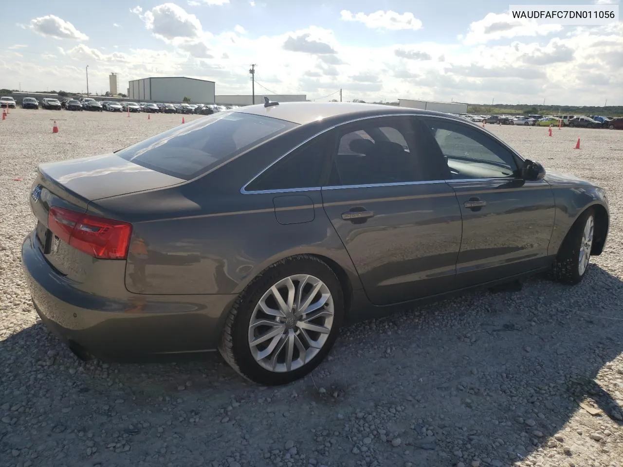 2013 Audi A6 Premium Plus VIN: WAUDFAFC7DN011056 Lot: 68620444