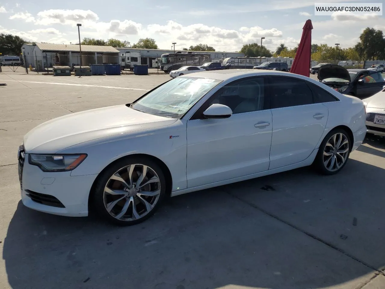 WAUGGAFC3DN052486 2013 Audi A6 Premium Plus