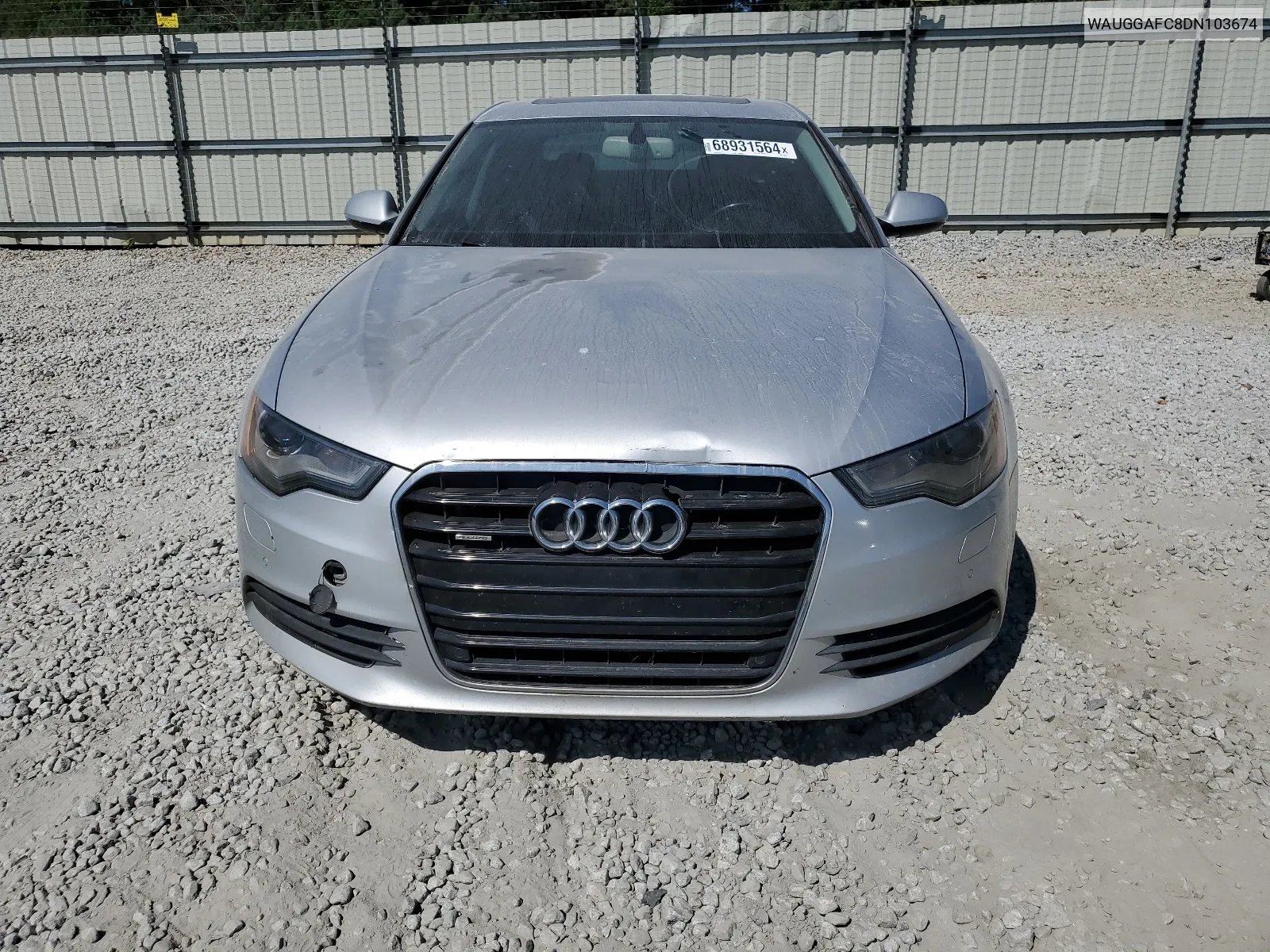 WAUGGAFC8DN103674 2013 Audi A6 Premium Plus