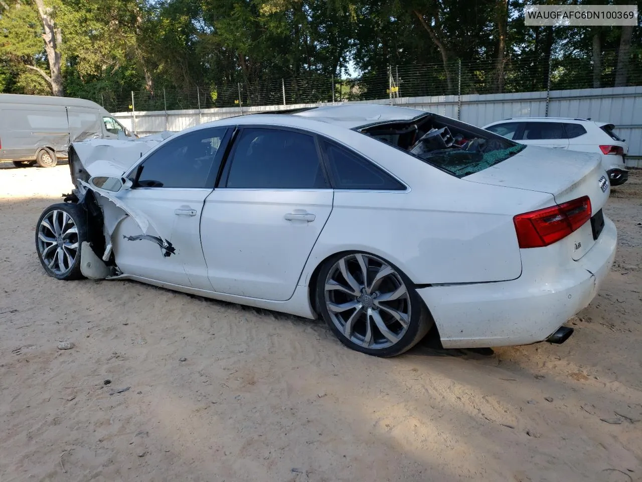 2013 Audi A6 Premium Plus VIN: WAUGFAFC6DN100369 Lot: 69052734