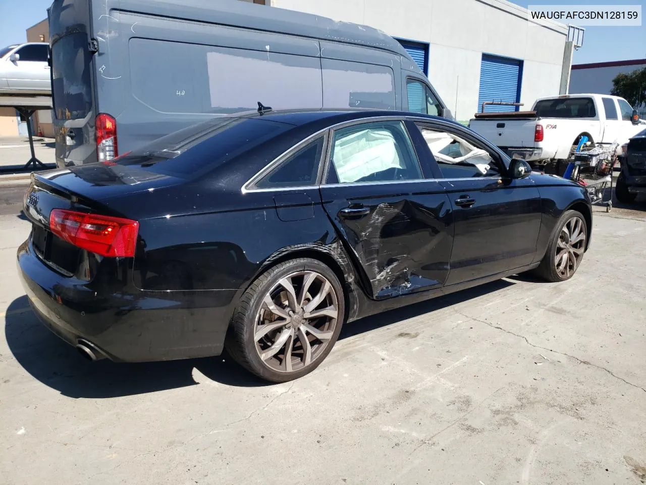 2013 Audi A6 Premium Plus VIN: WAUGFAFC3DN128159 Lot: 69118734