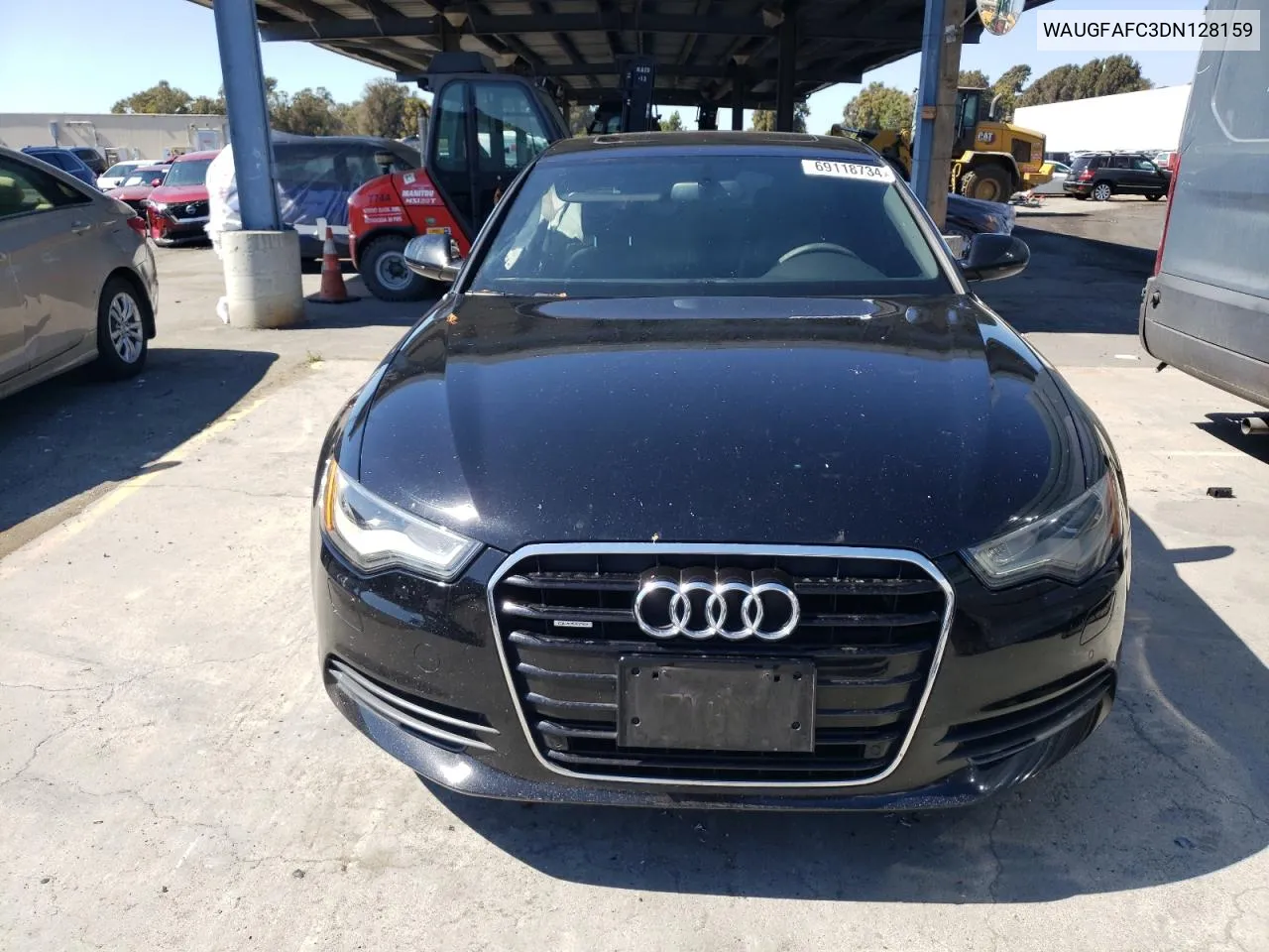 2013 Audi A6 Premium Plus VIN: WAUGFAFC3DN128159 Lot: 69118734