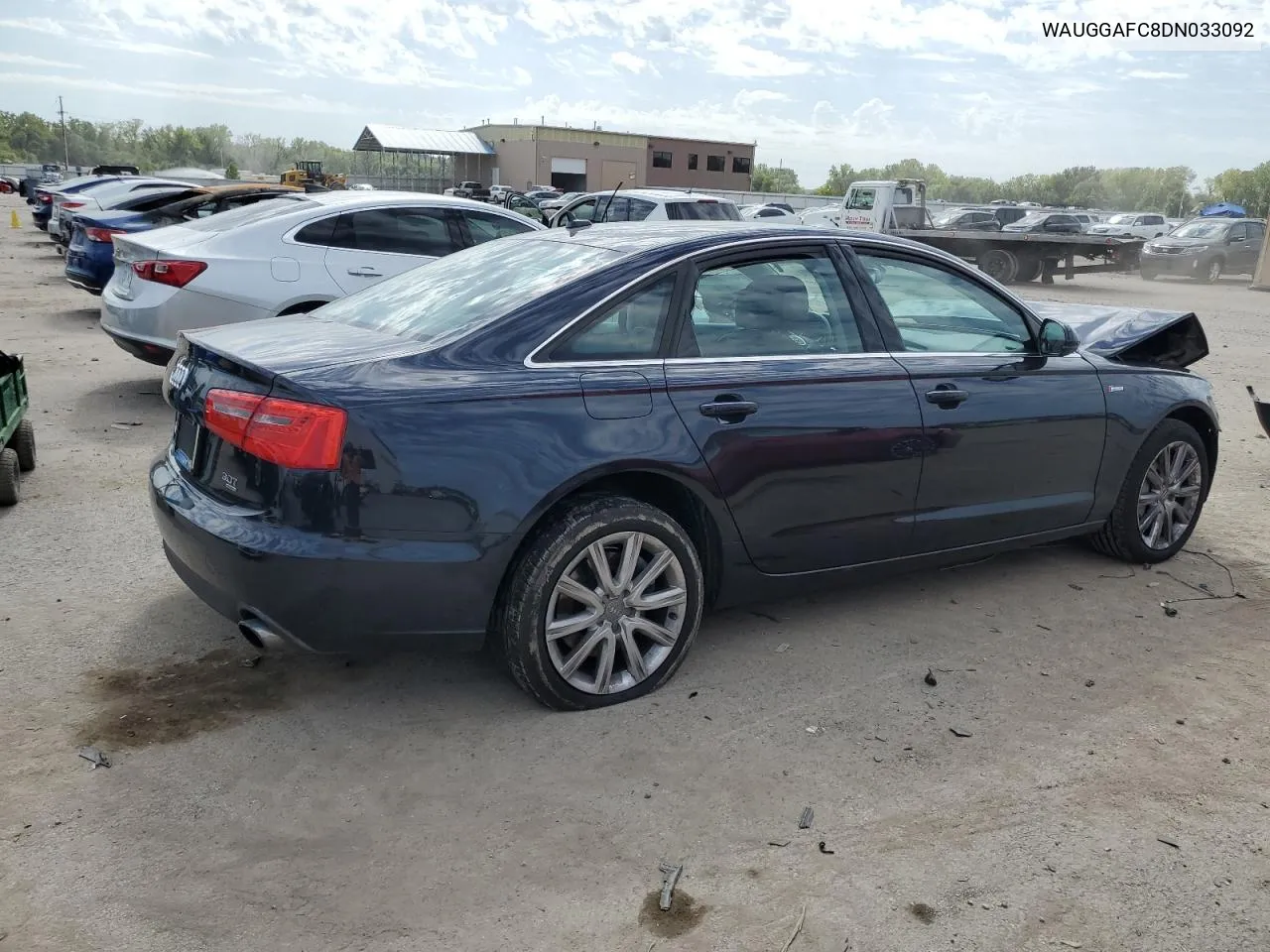 2013 Audi A6 Premium Plus VIN: WAUGGAFC8DN033092 Lot: 69768353