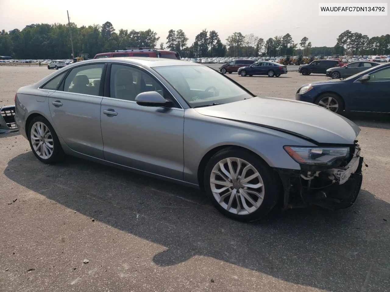 2013 Audi A6 Premium Plus VIN: WAUDFAFC7DN134792 Lot: 70768804