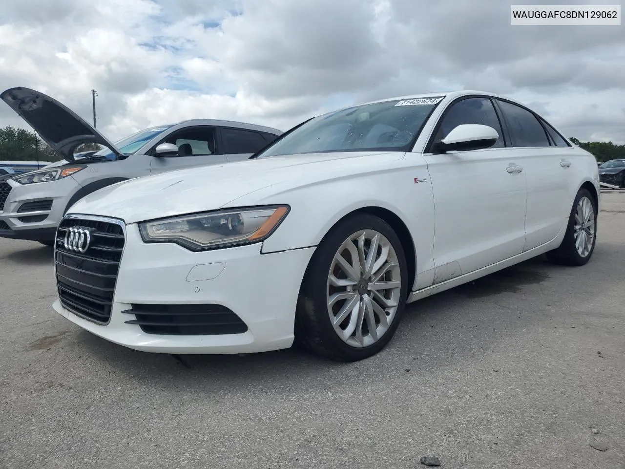 WAUGGAFC8DN129062 2013 Audi A6 Premium Plus