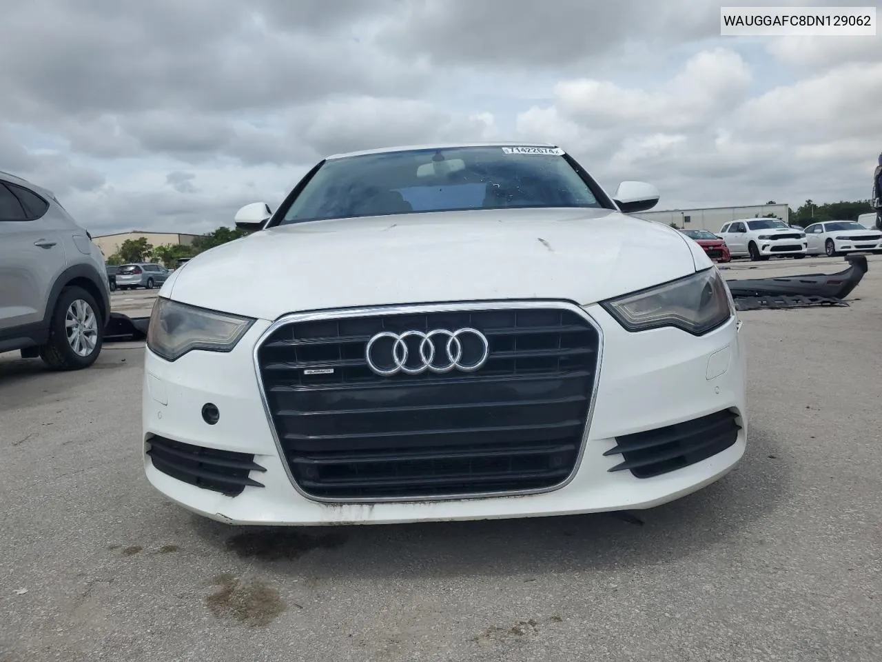 WAUGGAFC8DN129062 2013 Audi A6 Premium Plus