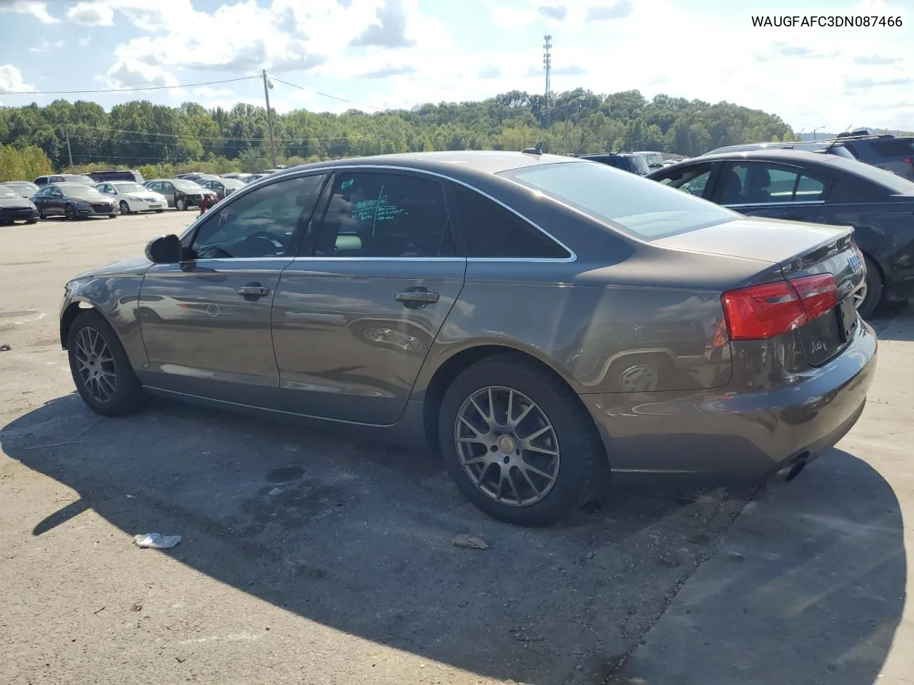 2013 Audi A6 Premium Plus VIN: WAUGFAFC3DN087466 Lot: 71522134