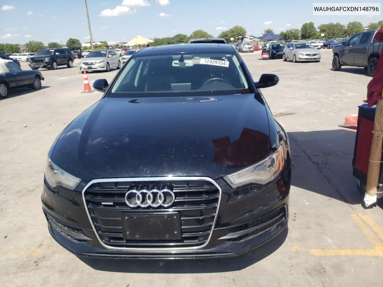 2013 Audi A6 Prestige VIN: WAUHGAFCXDN148796 Lot: 72429154