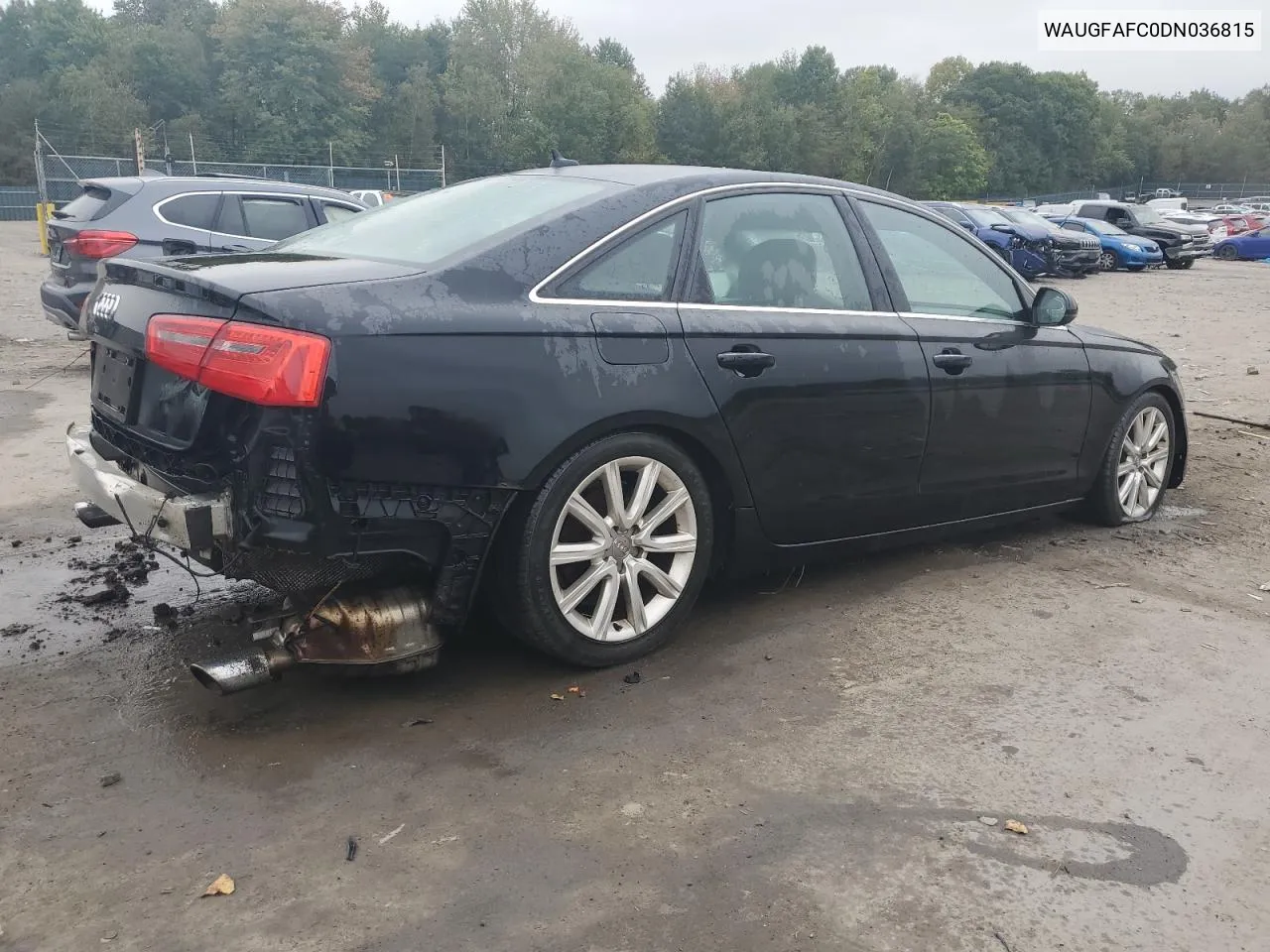 2013 Audi A6 Premium Plus VIN: WAUGFAFC0DN036815 Lot: 74255584