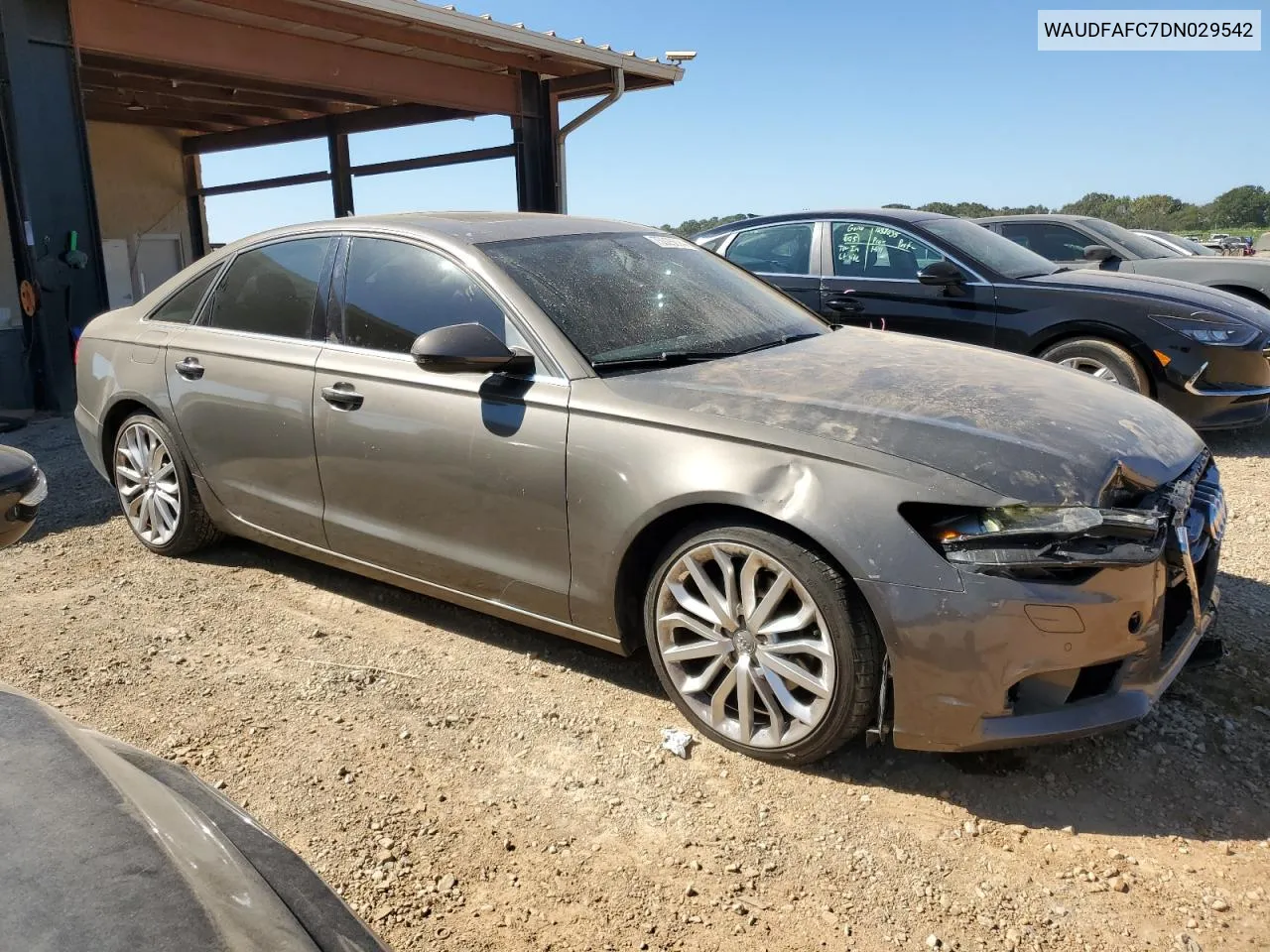 2013 Audi A6 Premium Plus VIN: WAUDFAFC7DN029542 Lot: 75325694