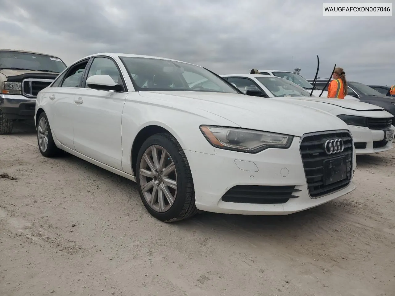 WAUGFAFCXDN007046 2013 Audi A6 Premium Plus