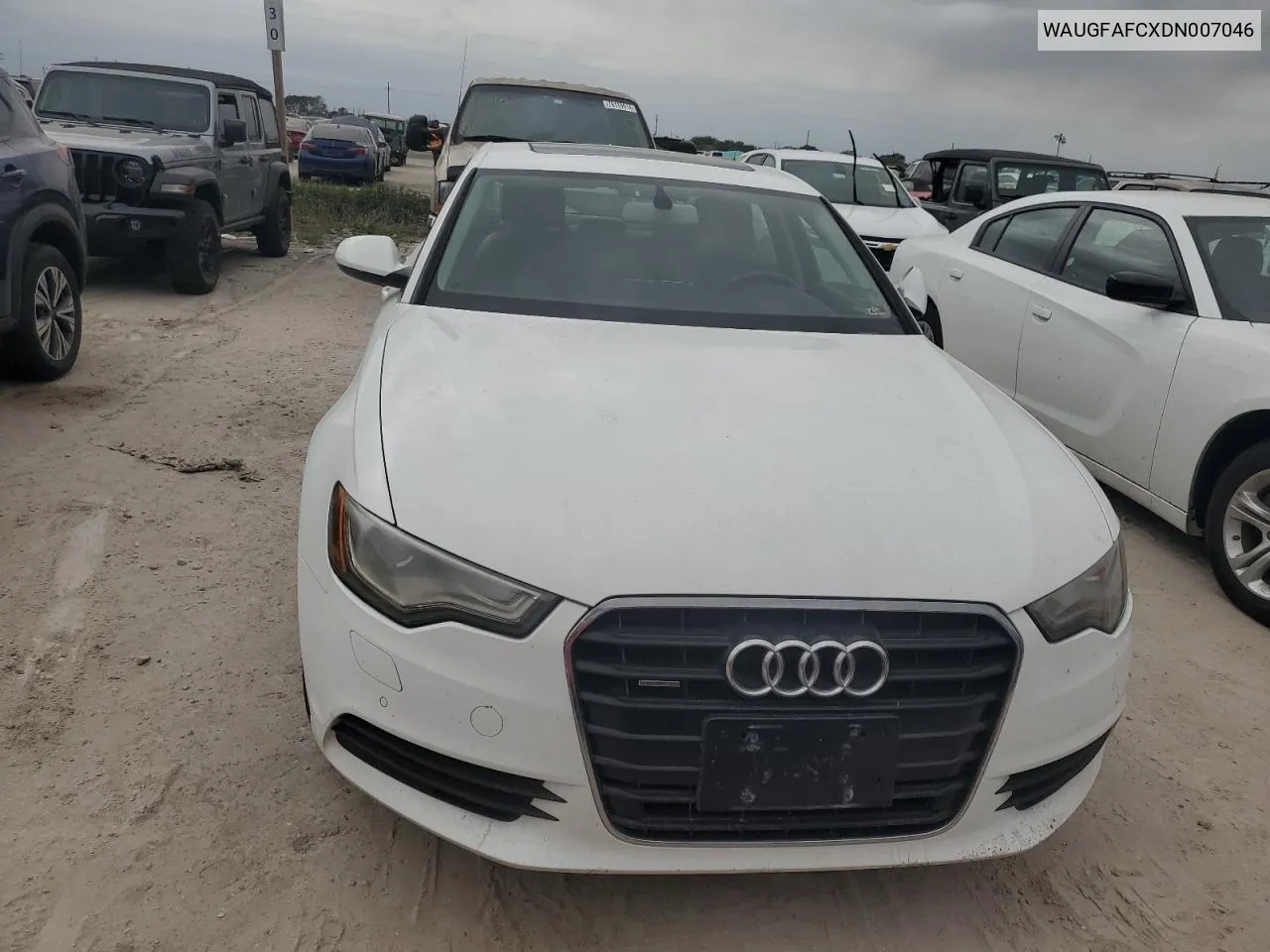 WAUGFAFCXDN007046 2013 Audi A6 Premium Plus