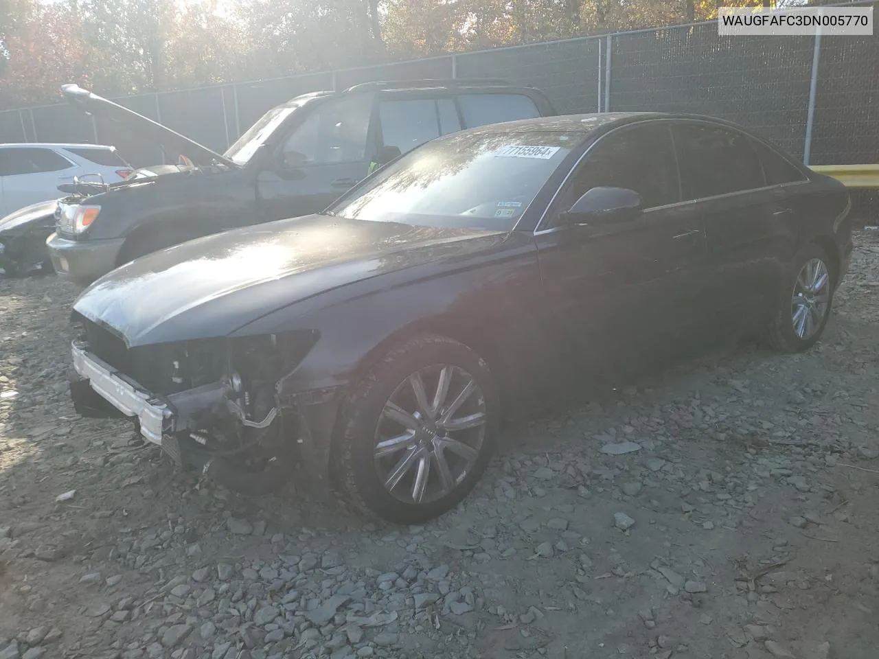 2013 Audi A6 Premium Plus VIN: WAUGFAFC3DN005770 Lot: 77155964