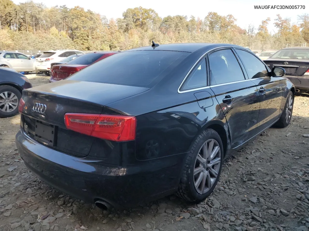 2013 Audi A6 Premium Plus VIN: WAUGFAFC3DN005770 Lot: 77155964