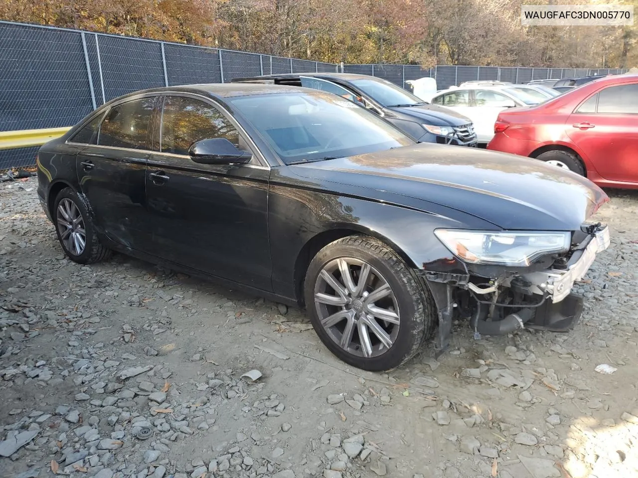 2013 Audi A6 Premium Plus VIN: WAUGFAFC3DN005770 Lot: 77155964