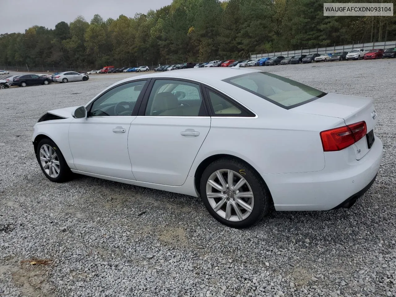 2013 Audi A6 Premium Plus VIN: WAUGFAFCXDN093104 Lot: 77158684