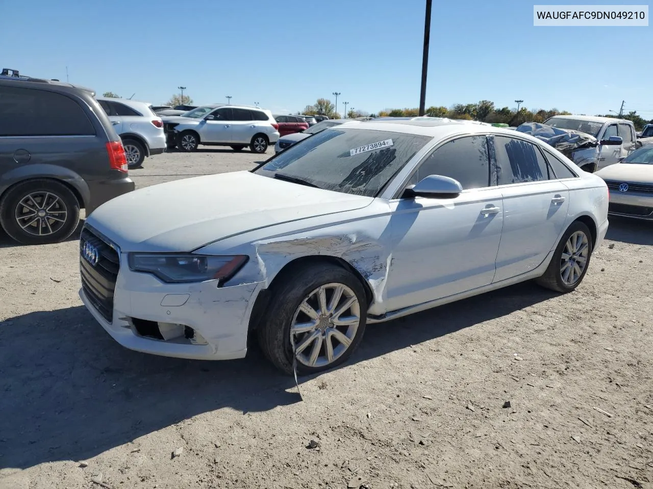 2013 Audi A6 Premium Plus VIN: WAUGFAFC9DN049210 Lot: 77273894