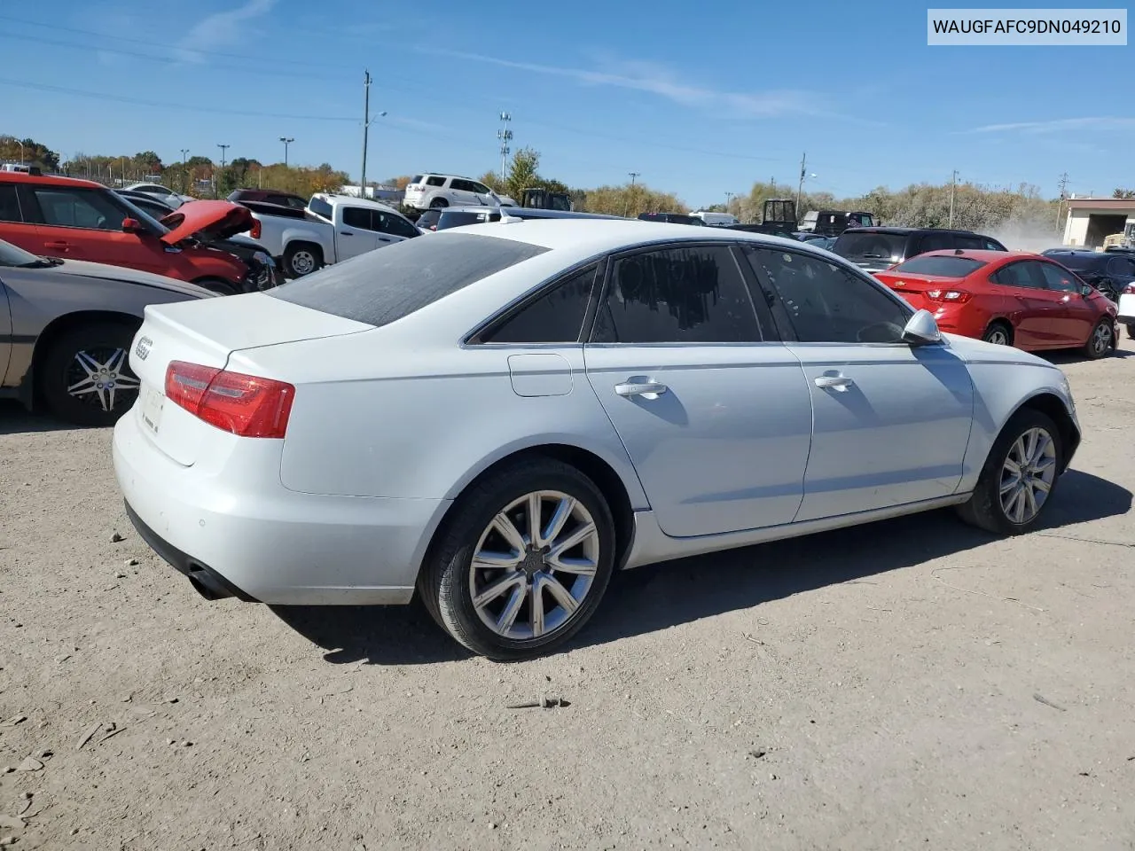 2013 Audi A6 Premium Plus VIN: WAUGFAFC9DN049210 Lot: 77273894