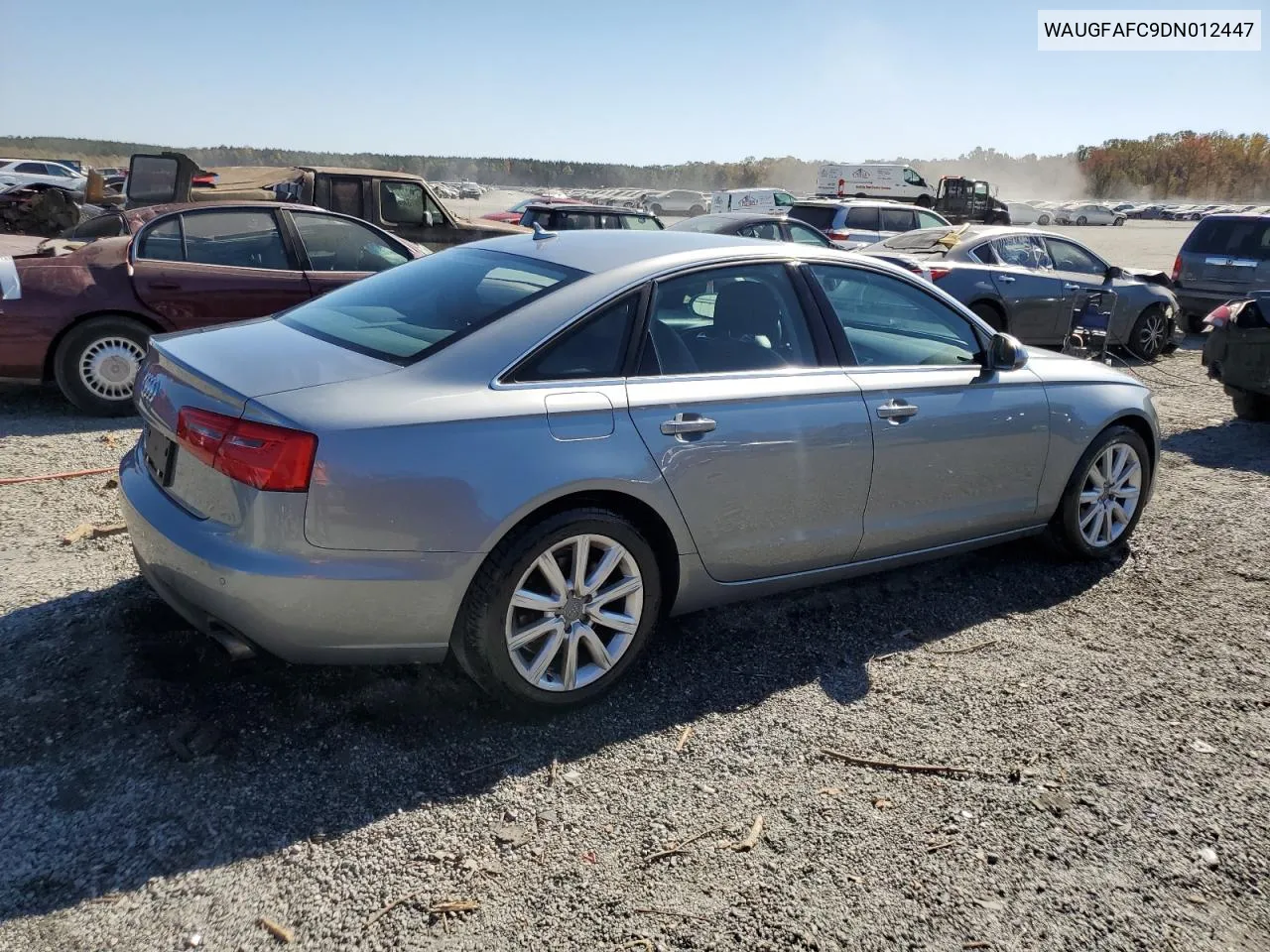 2013 Audi A6 Premium Plus VIN: WAUGFAFC9DN012447 Lot: 77310154