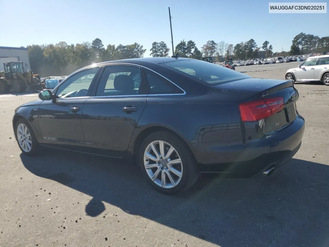 2013 Audi A6 Premium Plus VIN: WAUGGAFC3DN020251 Lot: 77392904