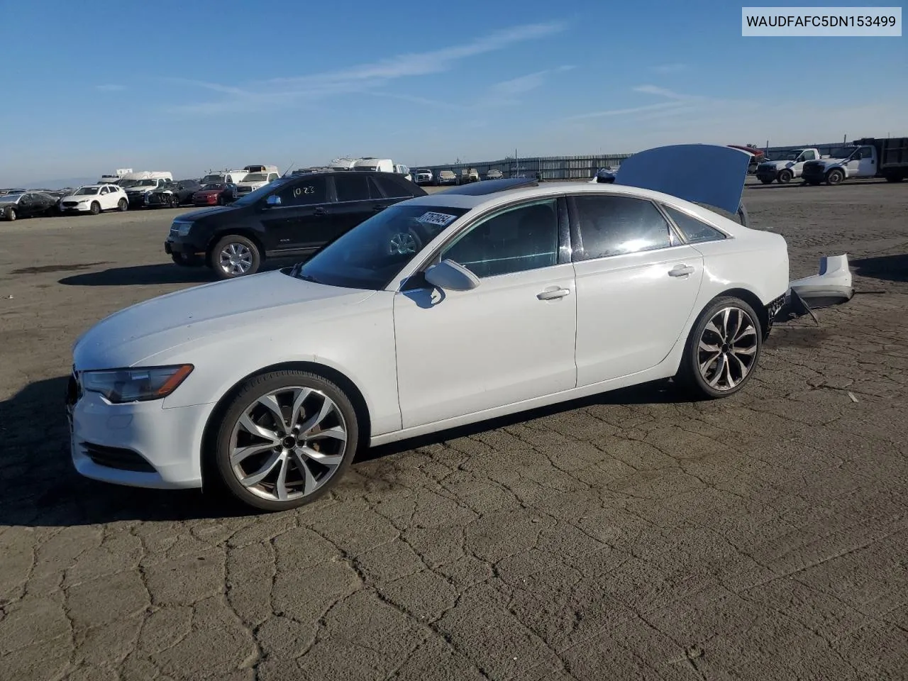 2013 Audi A6 Premium Plus VIN: WAUDFAFC5DN153499 Lot: 77570454