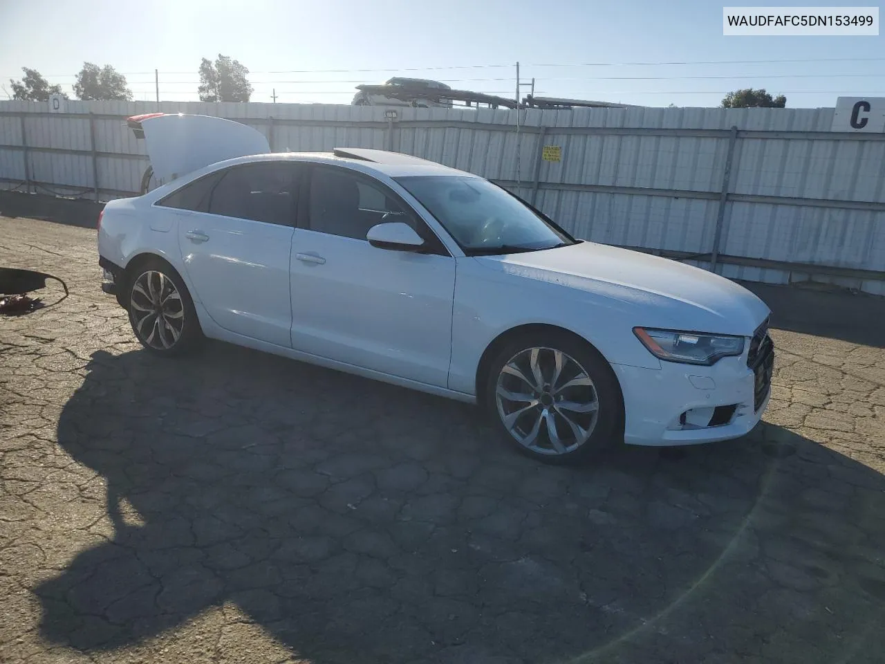 2013 Audi A6 Premium Plus VIN: WAUDFAFC5DN153499 Lot: 77570454