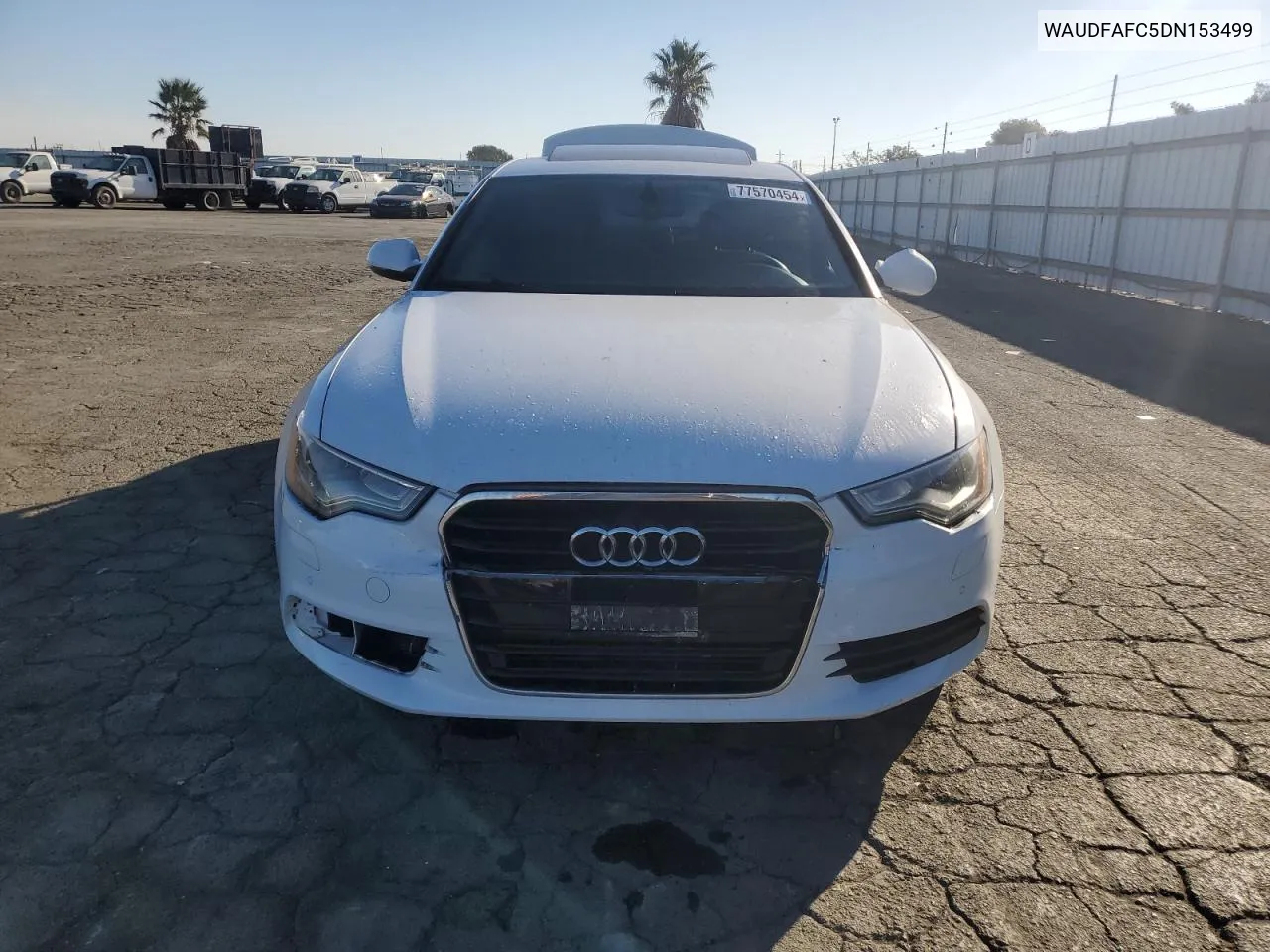 2013 Audi A6 Premium Plus VIN: WAUDFAFC5DN153499 Lot: 77570454