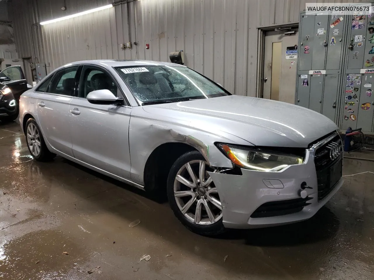 2013 Audi A6 Premium Plus VIN: WAUGFAFC8DN076673 Lot: 77621684