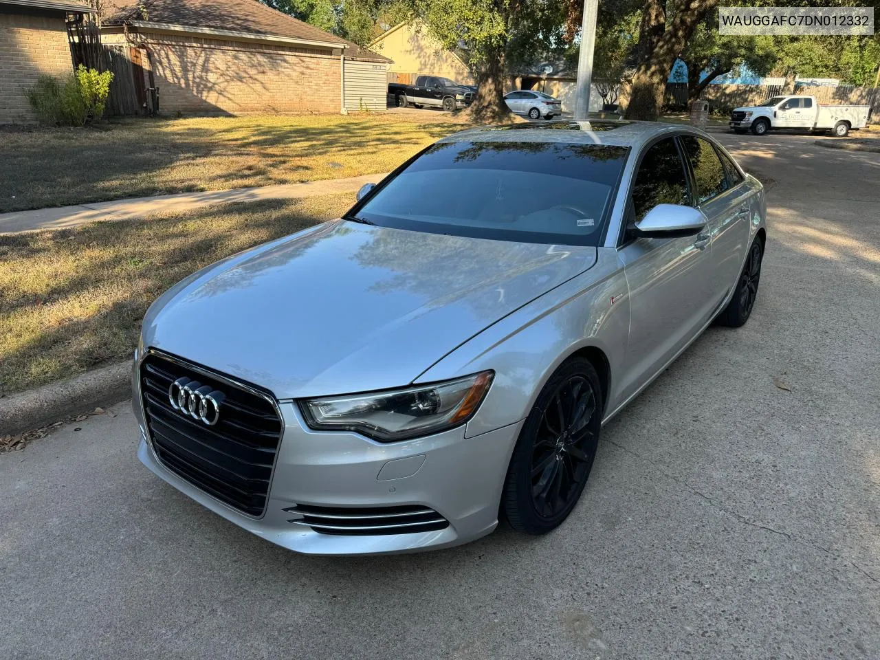 2013 Audi A6 Premium Plus VIN: WAUGGAFC7DN012332 Lot: 77715864