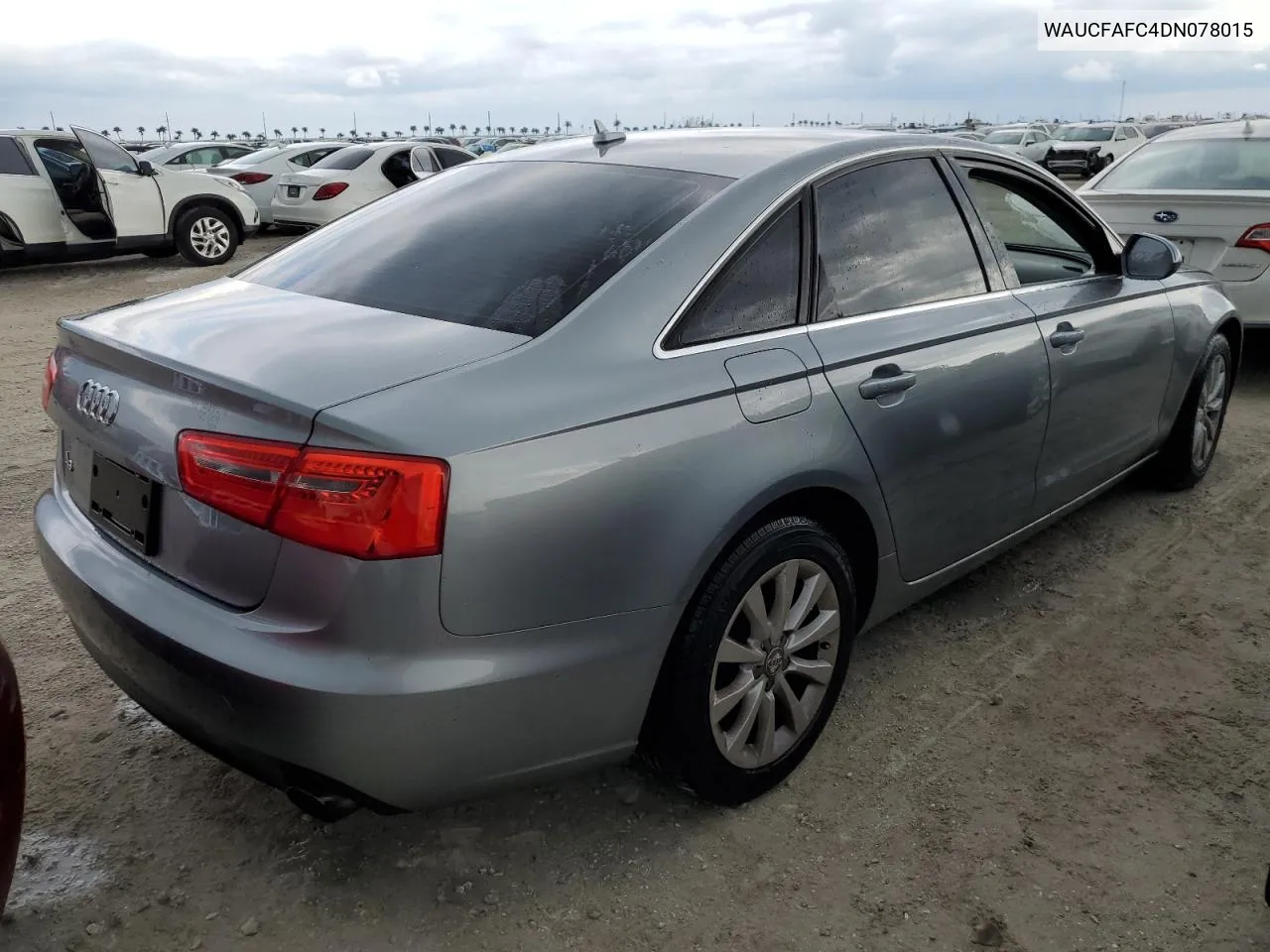 2013 Audi A6 Premium VIN: WAUCFAFC4DN078015 Lot: 77773604