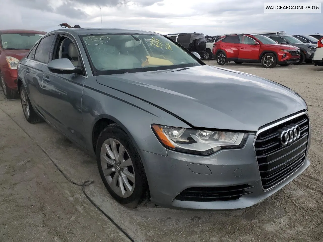 2013 Audi A6 Premium VIN: WAUCFAFC4DN078015 Lot: 77773604