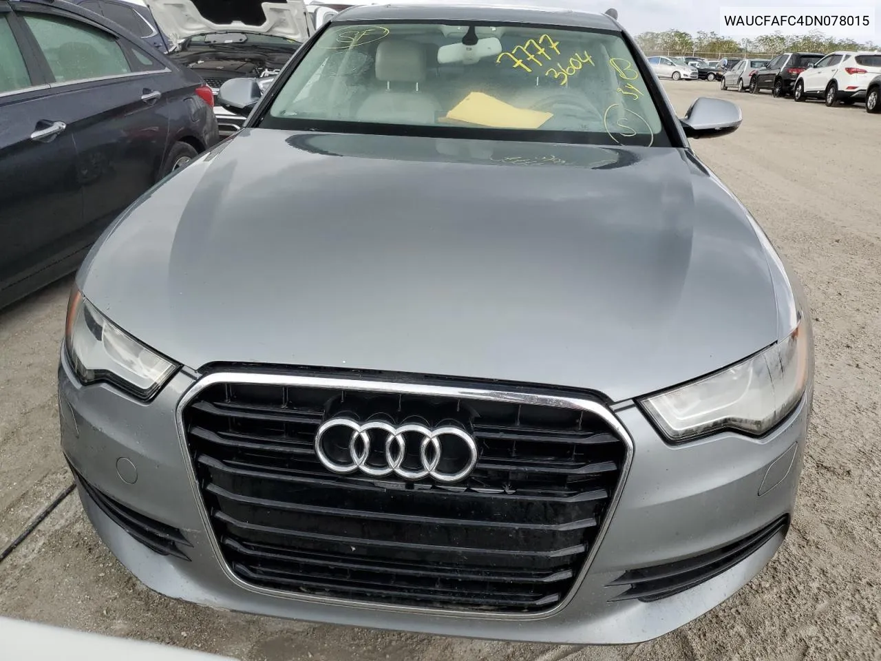 2013 Audi A6 Premium VIN: WAUCFAFC4DN078015 Lot: 77773604