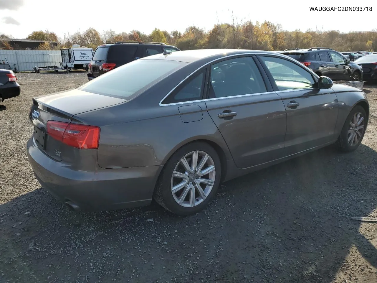 2013 Audi A6 Premium Plus VIN: WAUGGAFC2DN033718 Lot: 78569304