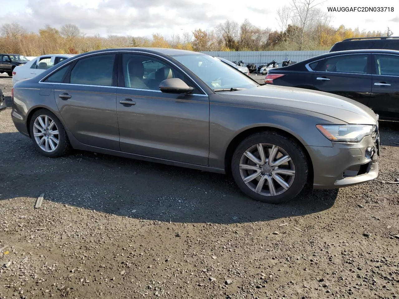 2013 Audi A6 Premium Plus VIN: WAUGGAFC2DN033718 Lot: 78569304