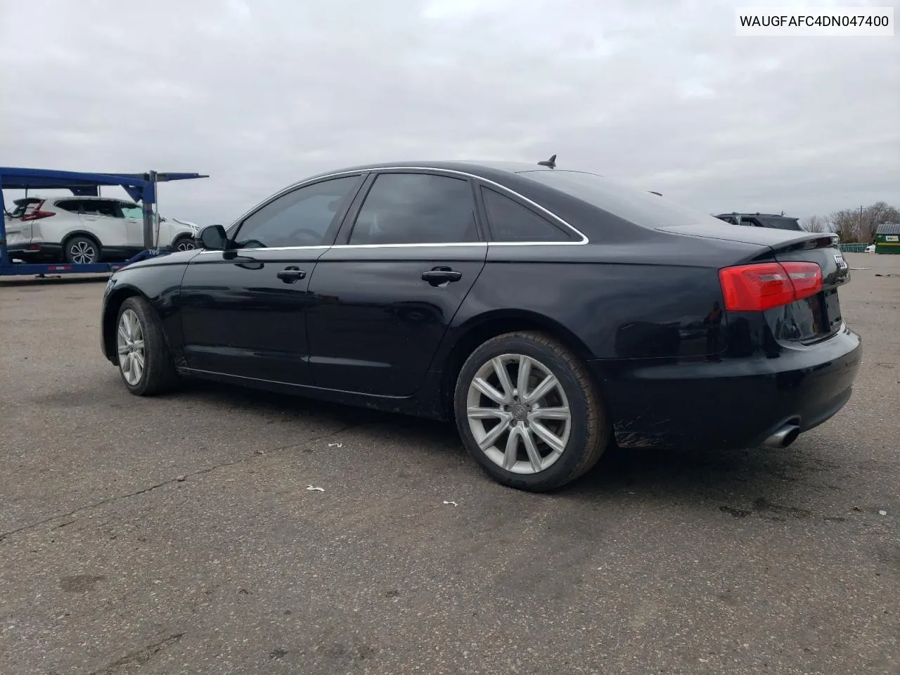 2013 Audi A6 Premium Plus VIN: WAUGFAFC4DN047400 Lot: 79115574