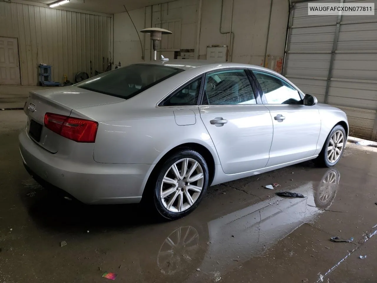 2013 Audi A6 Premium Plus VIN: WAUGFAFCXDN077811 Lot: 80328484