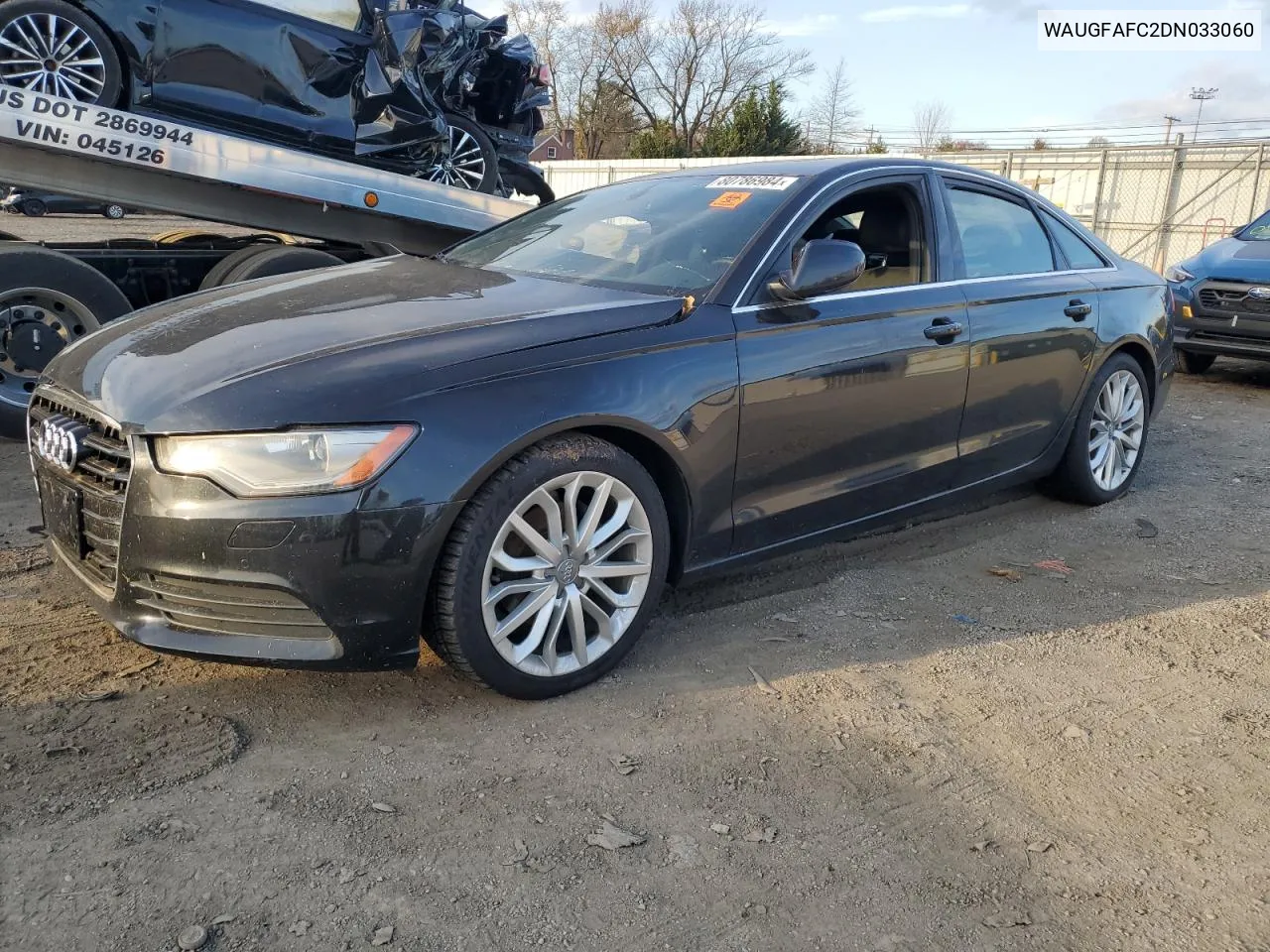 2013 Audi A6 Premium Plus VIN: WAUGFAFC2DN033060 Lot: 80786984