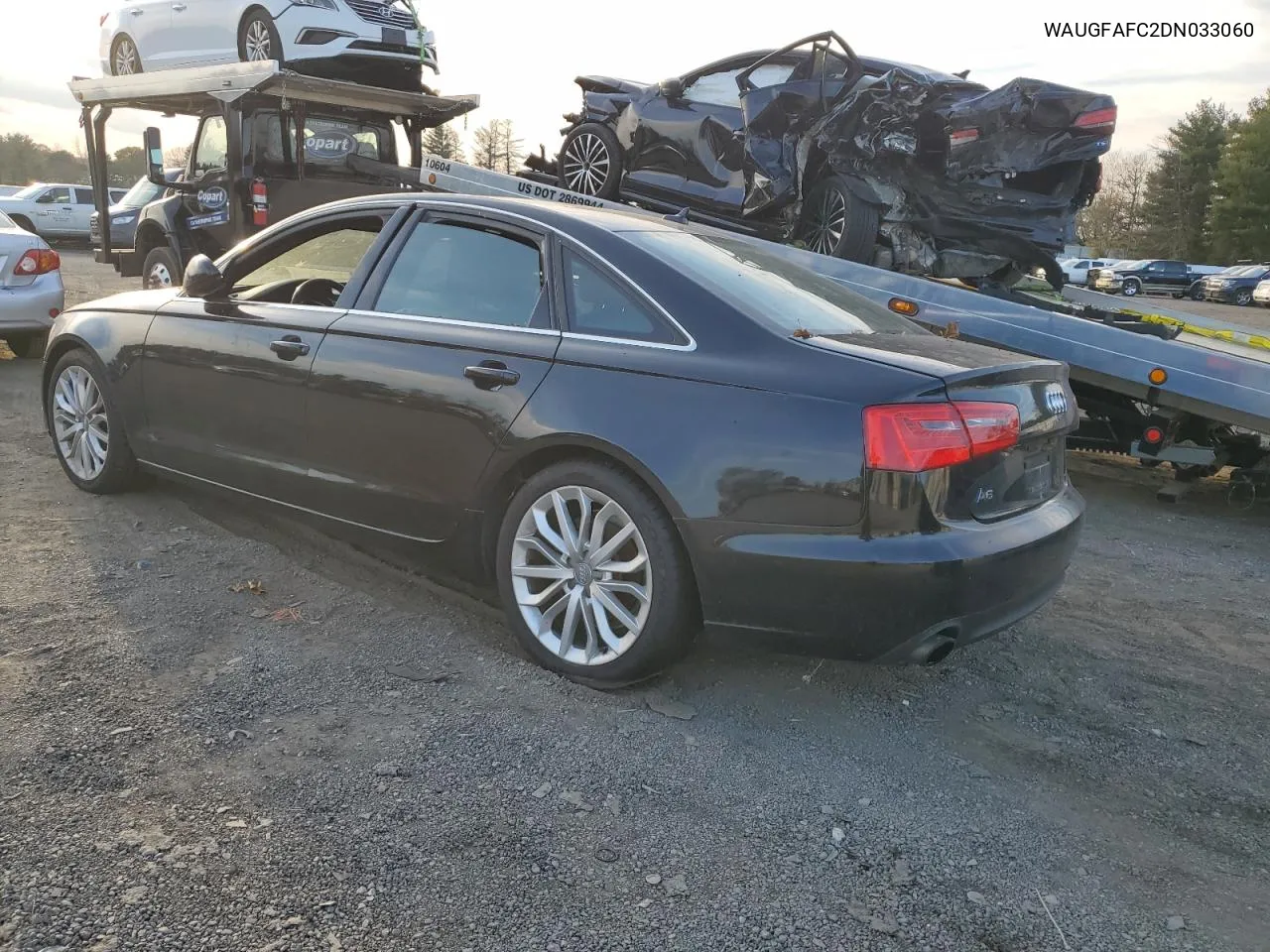 2013 Audi A6 Premium Plus VIN: WAUGFAFC2DN033060 Lot: 80786984