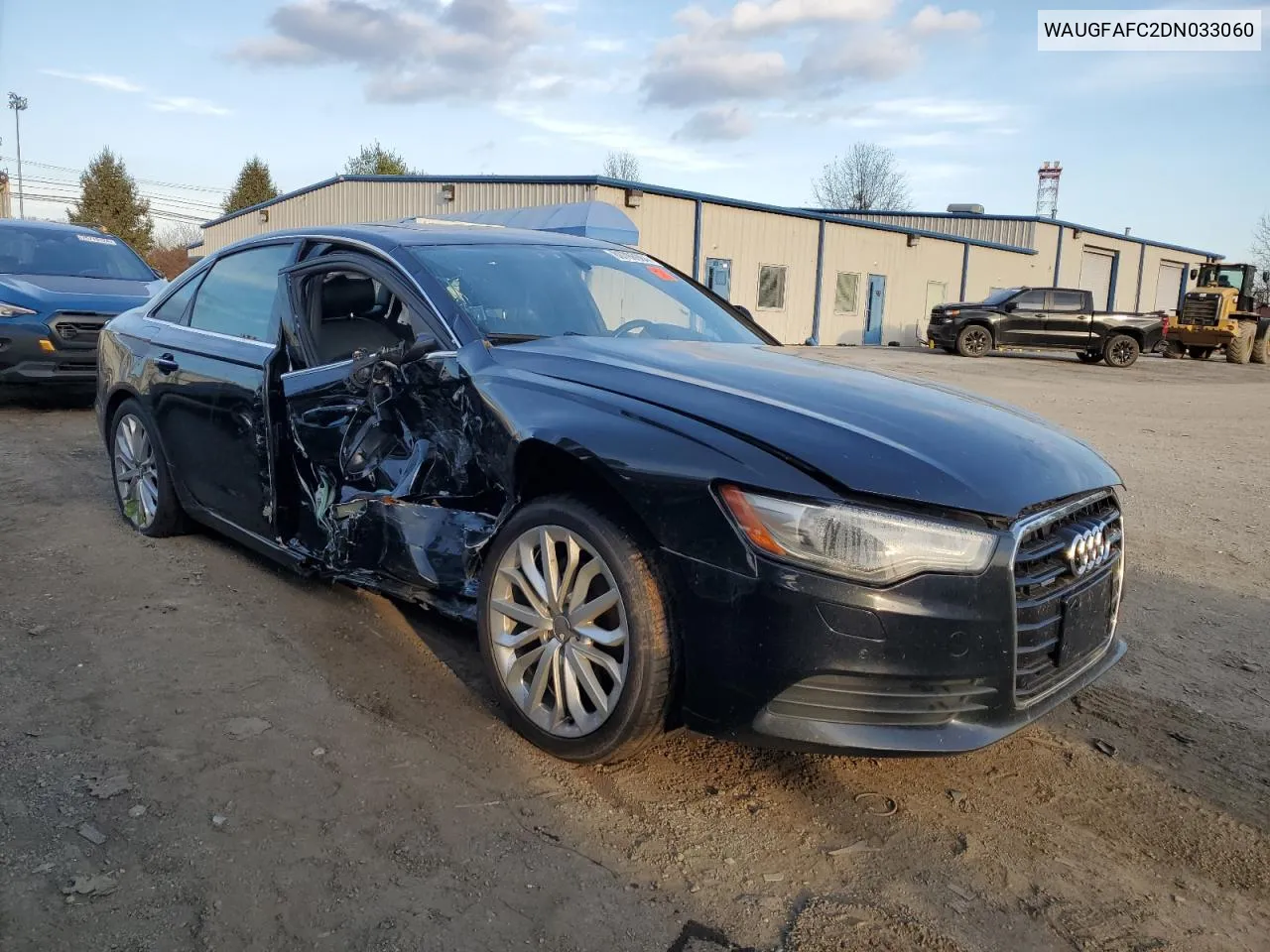 2013 Audi A6 Premium Plus VIN: WAUGFAFC2DN033060 Lot: 80786984