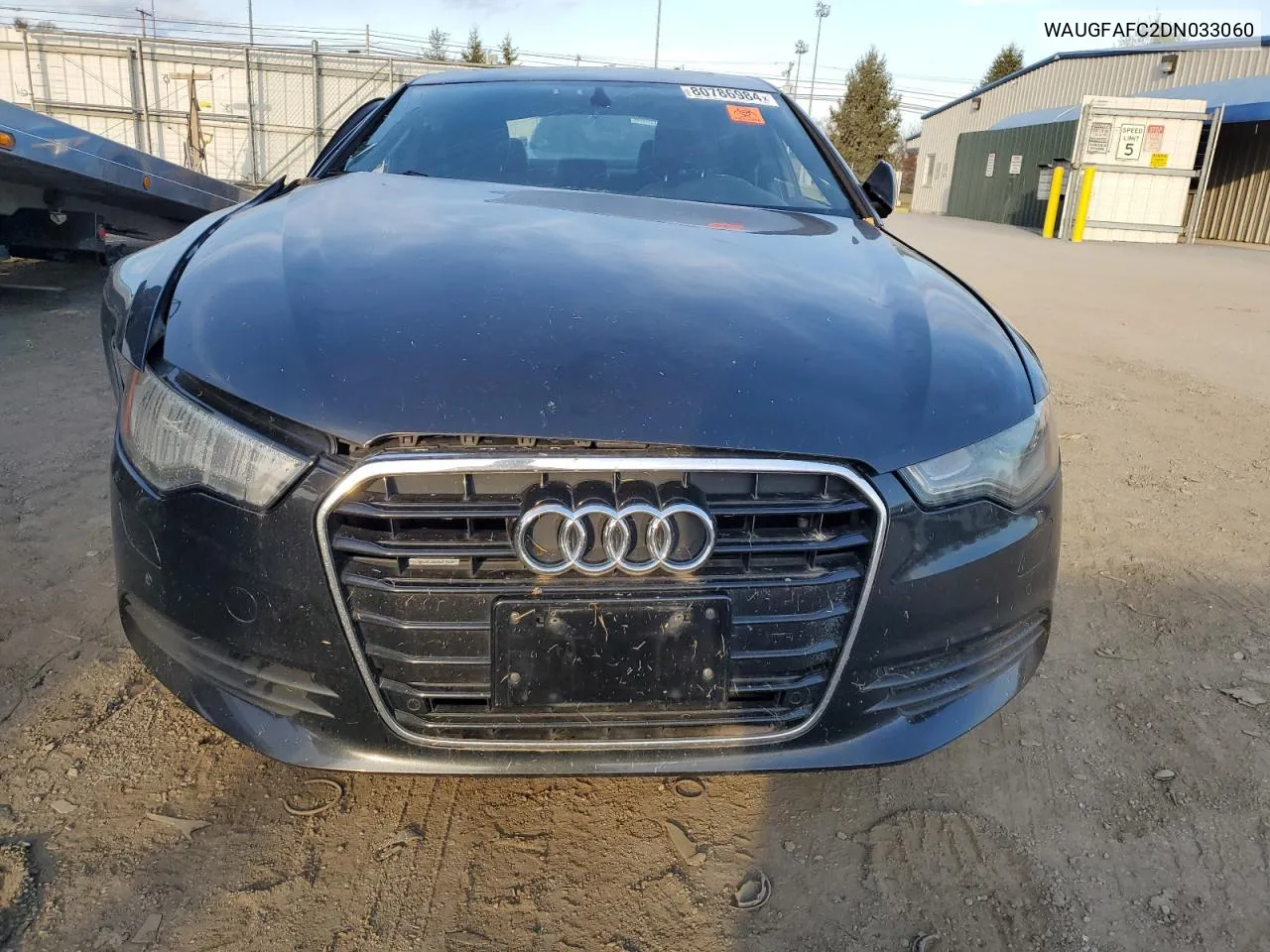 2013 Audi A6 Premium Plus VIN: WAUGFAFC2DN033060 Lot: 80786984