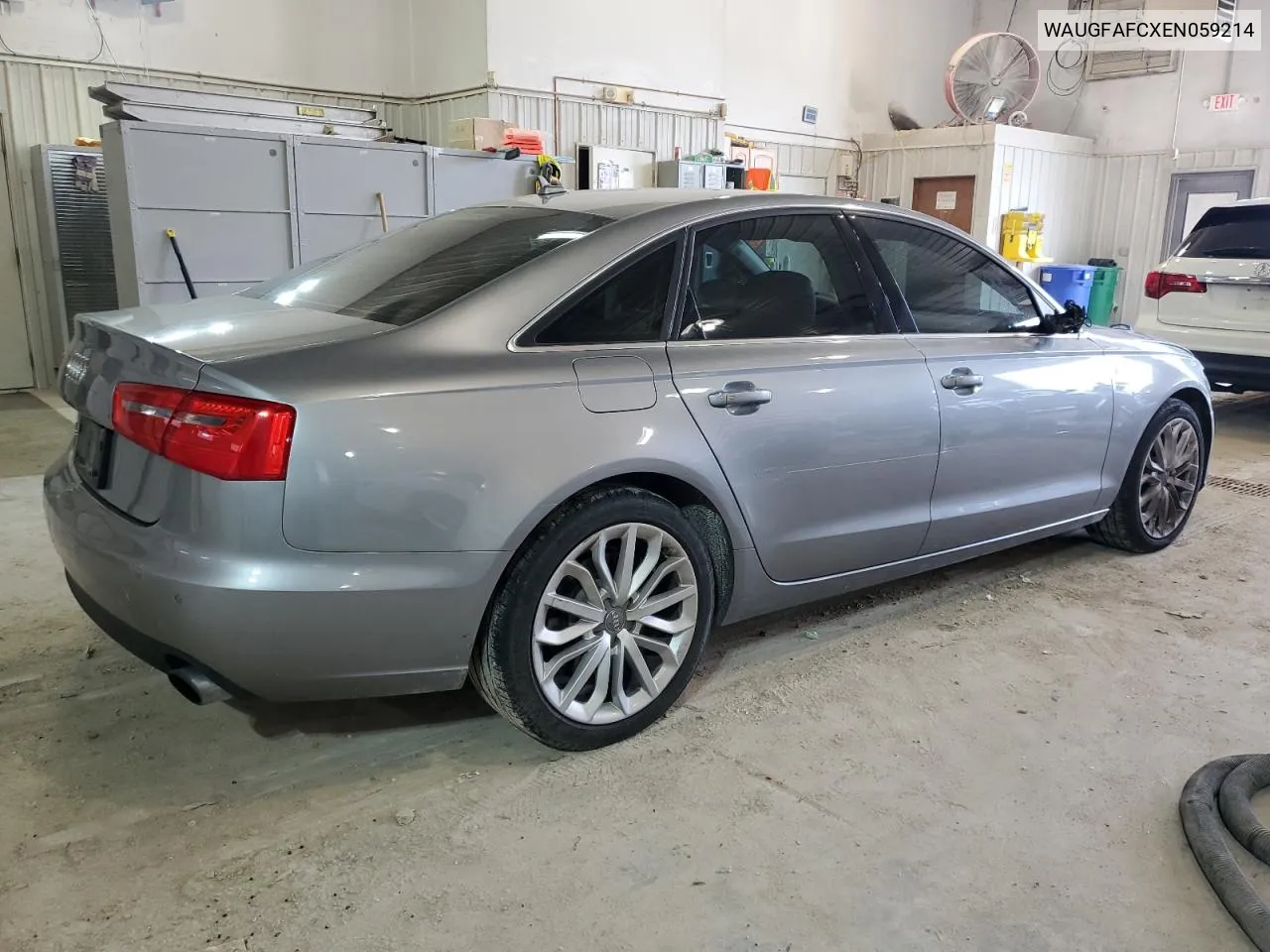 WAUGFAFCXEN059214 2014 Audi A6 Premium Plus