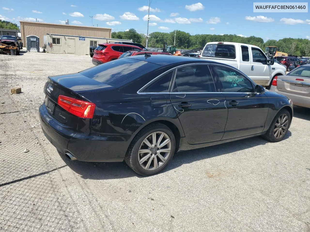 2014 Audi A6 Premium VIN: WAUFFAFC8EN061460 Lot: 58495784