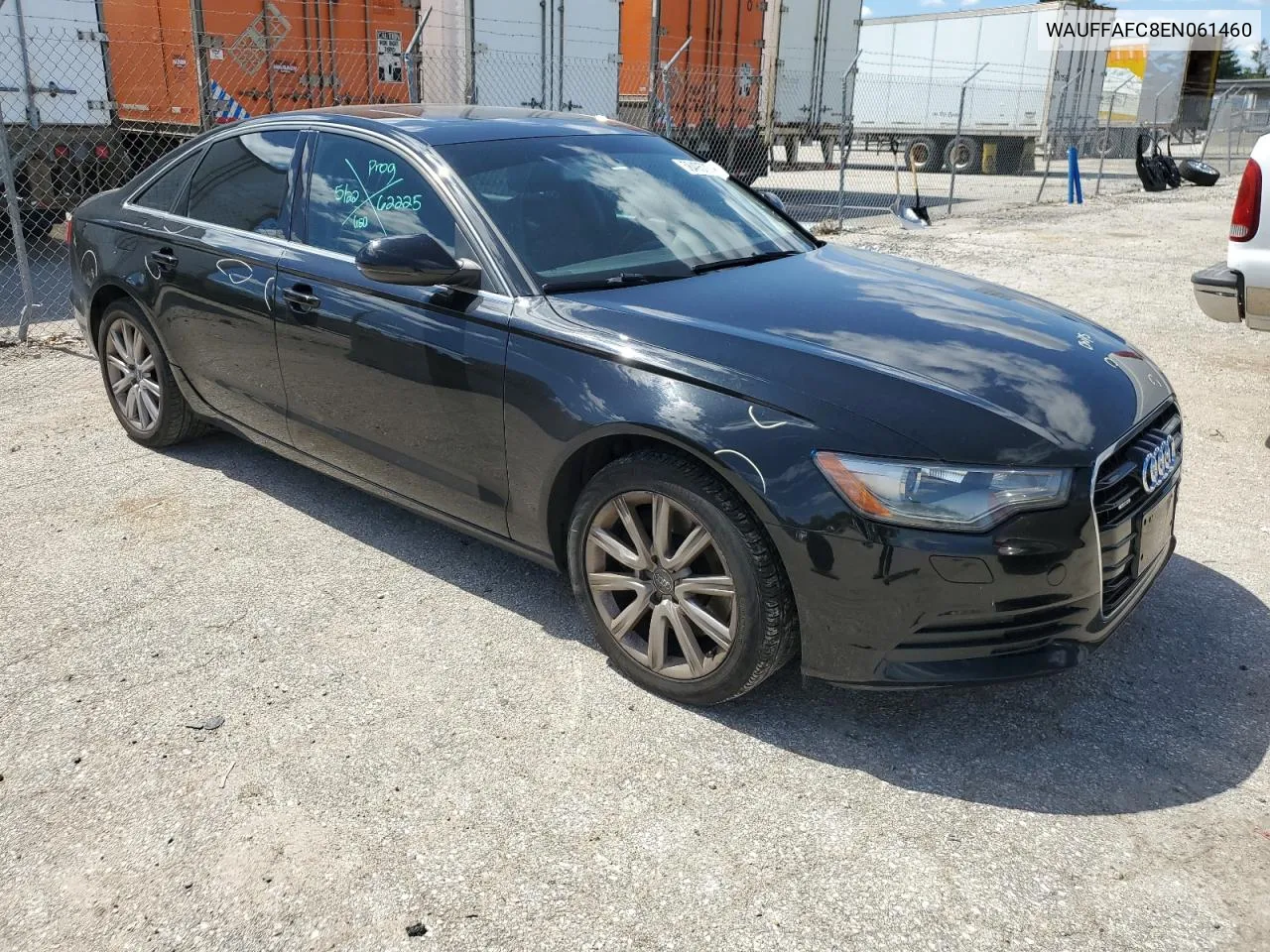 2014 Audi A6 Premium VIN: WAUFFAFC8EN061460 Lot: 58495784