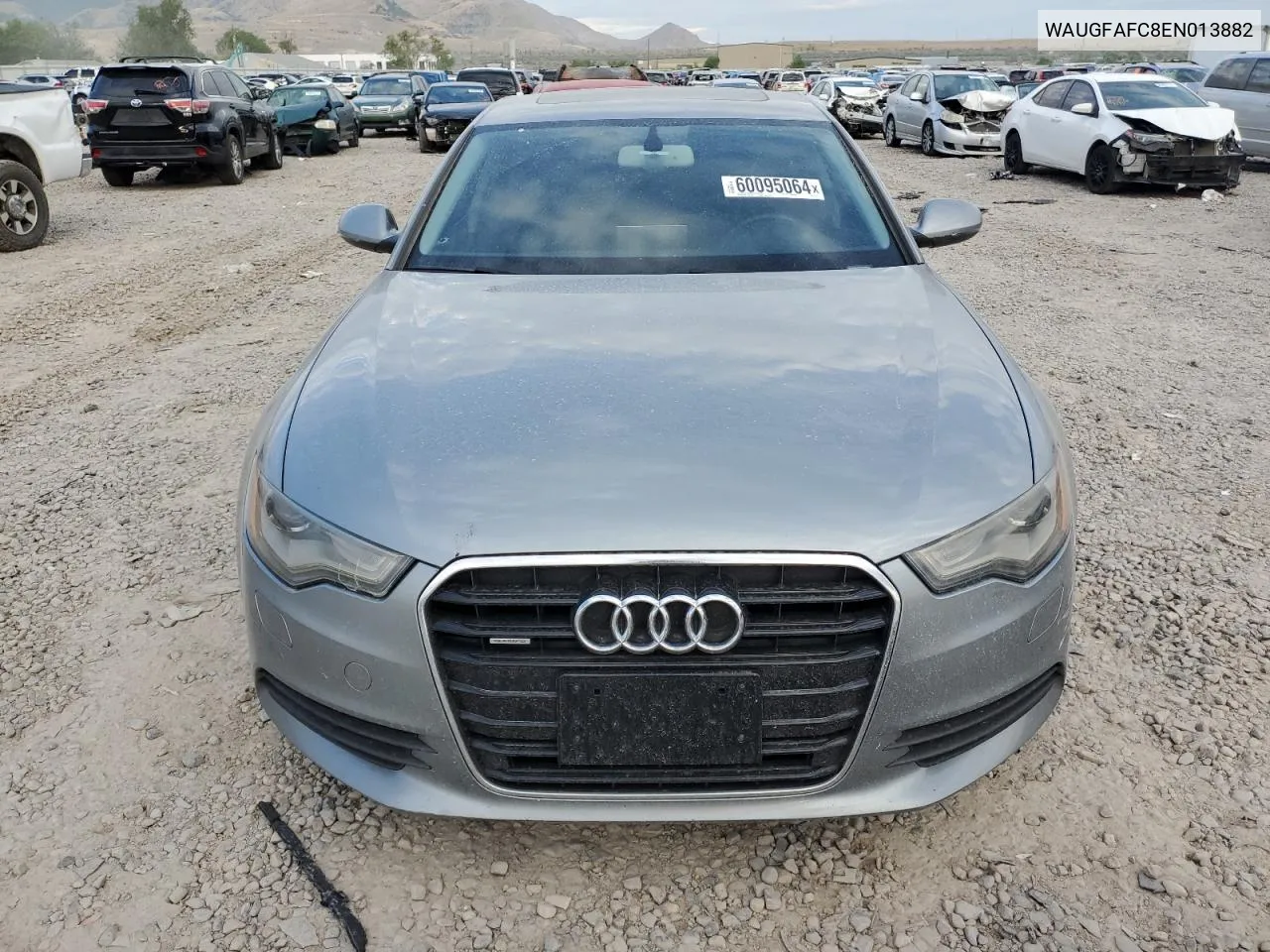 2014 Audi A6 Premium Plus VIN: WAUGFAFC8EN013882 Lot: 60095064